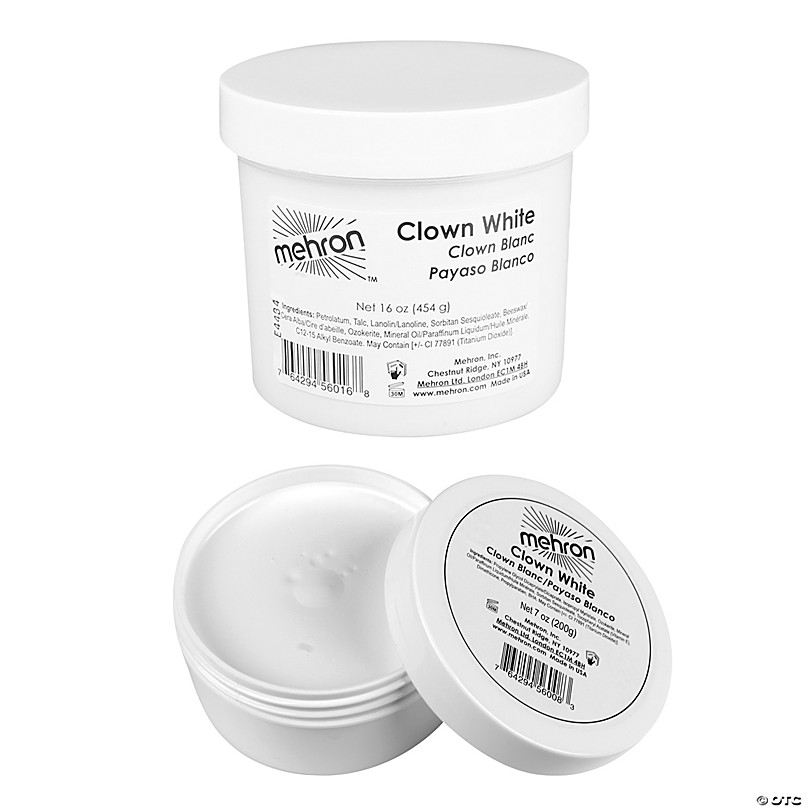 Mehron StarBlend Cake Makeup - White