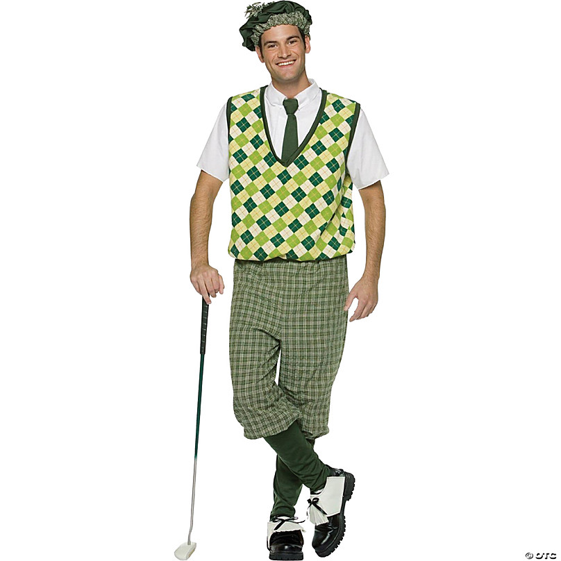 Mens Funny Adult Golf Costume - Mr. Costumes