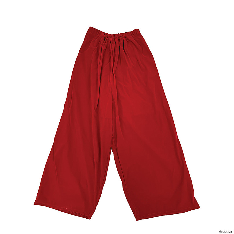 Men's Regal Red Velvet Santa Pants - XL | Halloween Express