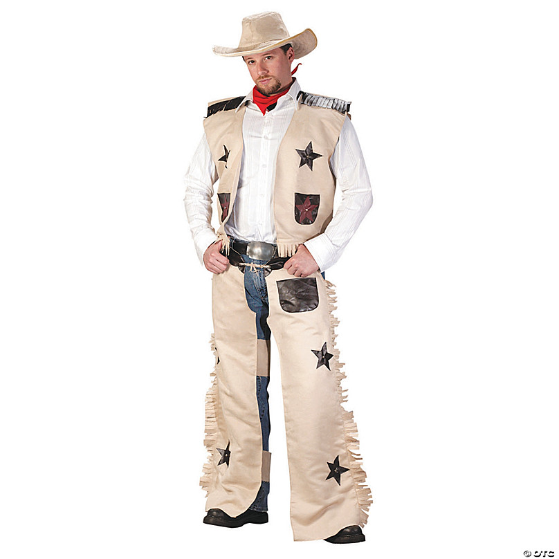 Mens Cowboy Fancy Dress Costume Cow Boy Outfit Ref 20471 by Smiffys