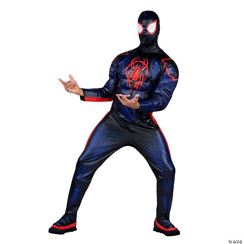 Men's Spider-Man: Into the Spider-Verse Miles Morales Qualux Costume
