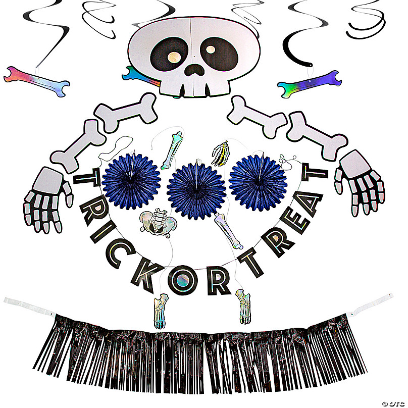 Skeleton Value Trunk-or-Treat Decorating Kit - 21 Pc.