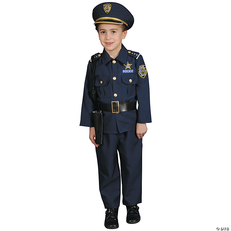 Toddler Police Officer Costume - 3T-4T
