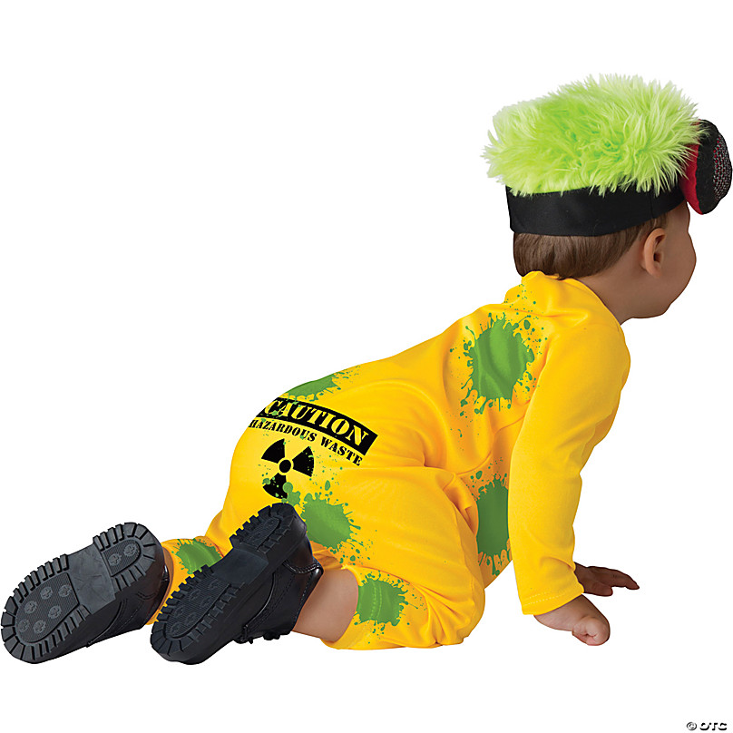 Toxic Waste Costume Teen Yellow