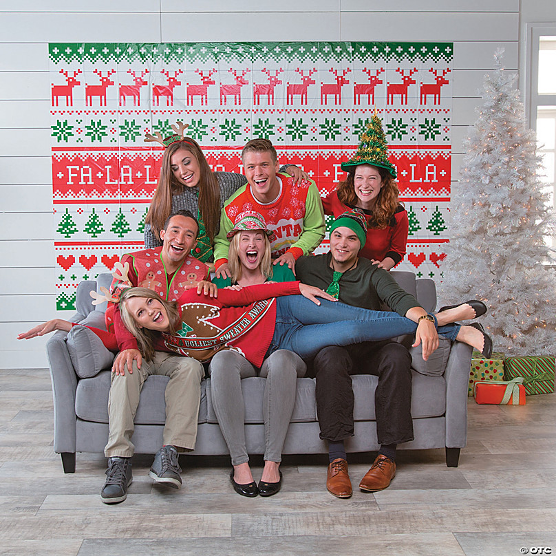 Ugly sale sweater backdrop