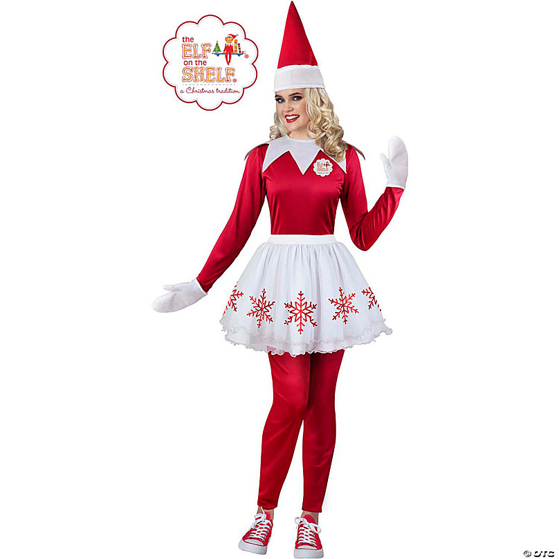Christmas Elf Elf Dress Plus Size Women's The Elf On The Shelf