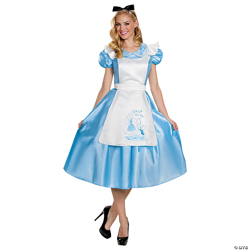 Women's Deluxe Alice in Wonderland Costume | Halloween Express