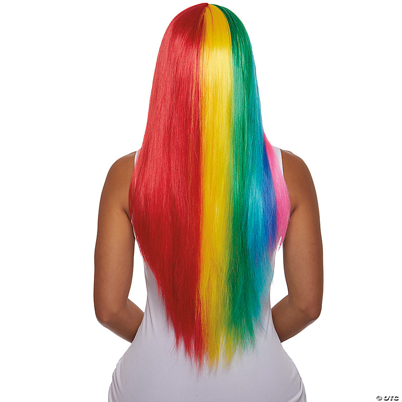 Women s Rainbow Wig