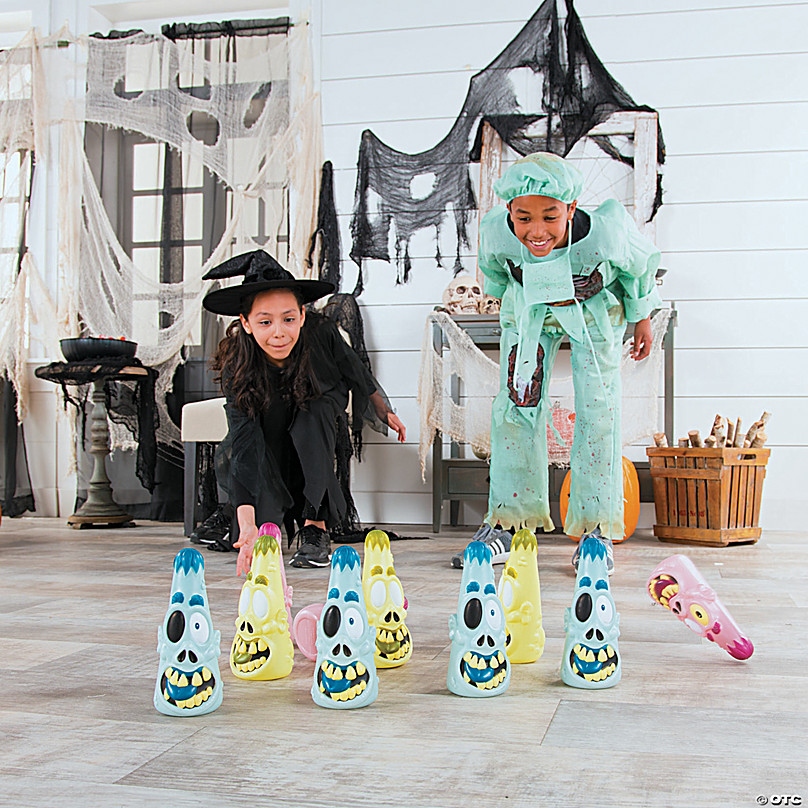 Zombie Bowling Game Halloween Express