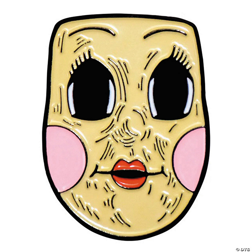 1 1/2" The Strangers: Prey at Night&#8482; Dollface Full-Color Enamel Pin Image