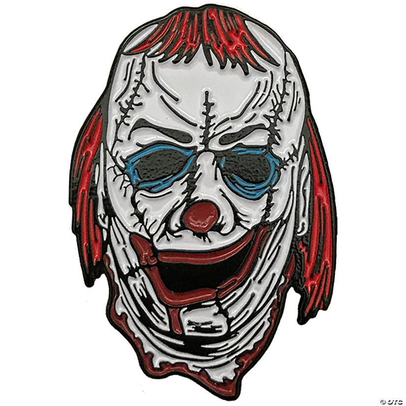 1 1/2" Trick or Treat Studios Clown Skinner Full-Color Enamel Pin Image