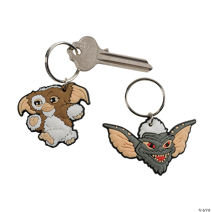 1 1/4" - 1 1/2" Gremlins&amp;#8482; Multicolor Rubber Keychains &amp;#8211; 12 Pc. Image