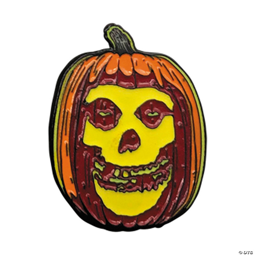 1 3/4" Misfits Remember Halloween FIend Full-Color Enamel Pin Image
