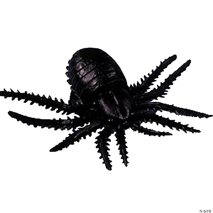 1.5" Black Spider Decoration Image