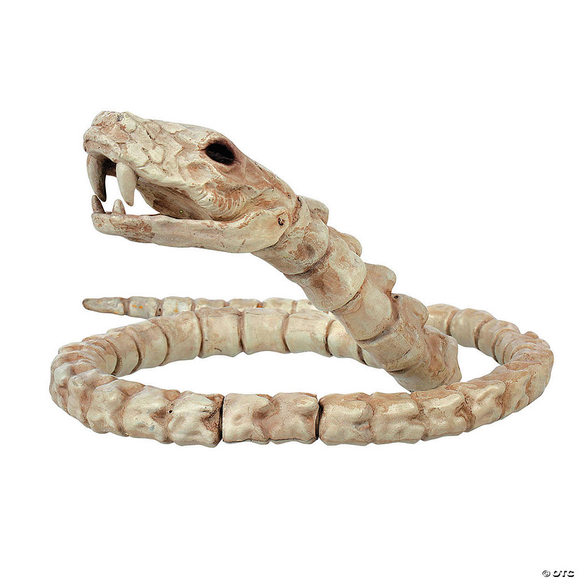 12 1/4" Slithering Snake Plastic Skeleton Halloween Decoration Image