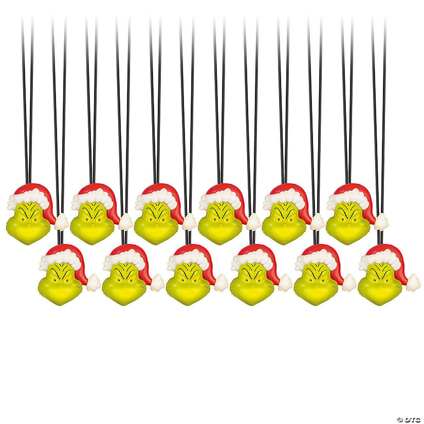 12 Ft. Light-Up Musical Dr. Seuss&amp;#8482; How the Grinch Stole Christmas Grinch EmoteGlow&amp;#8482; Light String Image