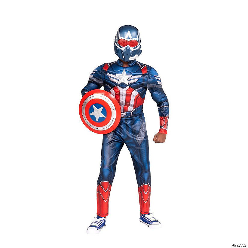 12" Kids Marvel Captain America: Brave New World&amp;#8482; Captain America Shield Costume Accessory Image