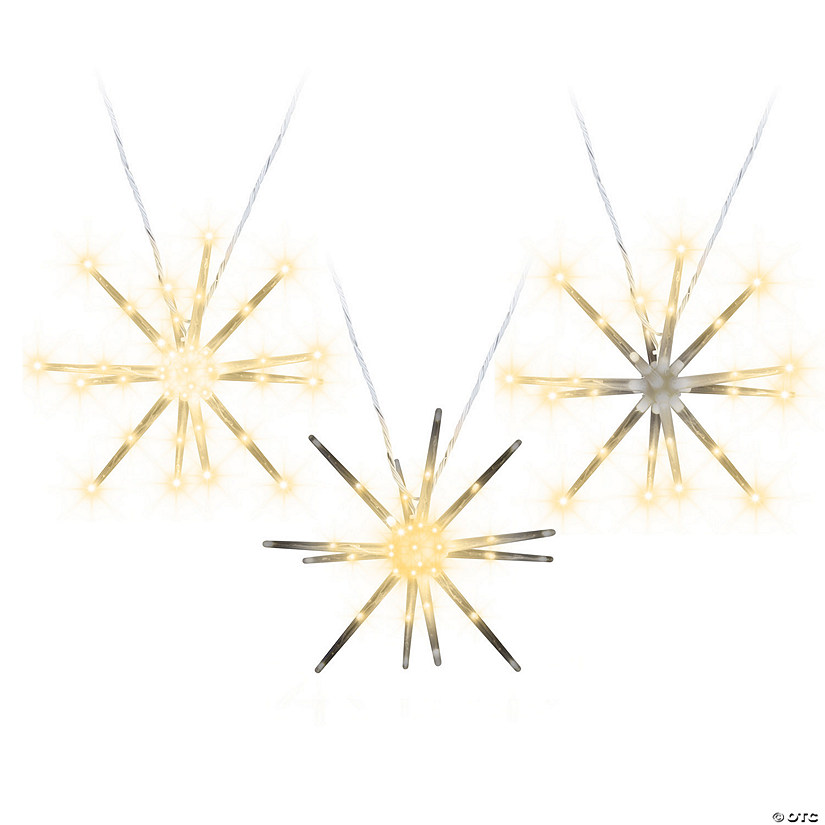 12" Lightshow<sup>&#174;</sup> StarBurst&#8482; LED Classic White Star Christmas Outdoor Yard Decorations Image