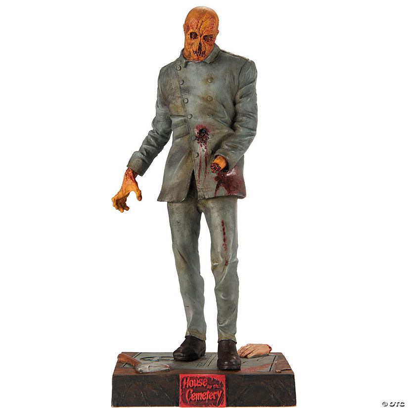 12" The House by the Cemetery&#8482; Dr. Freudstein Statue Decoration Image