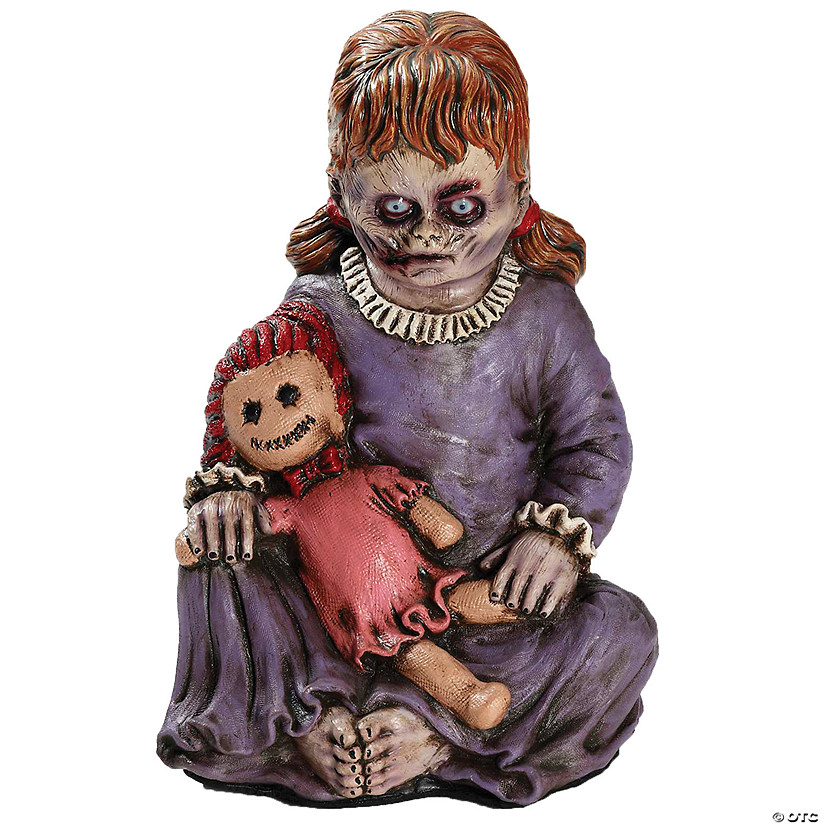 12" Zombie Baby Girl Decoration Image