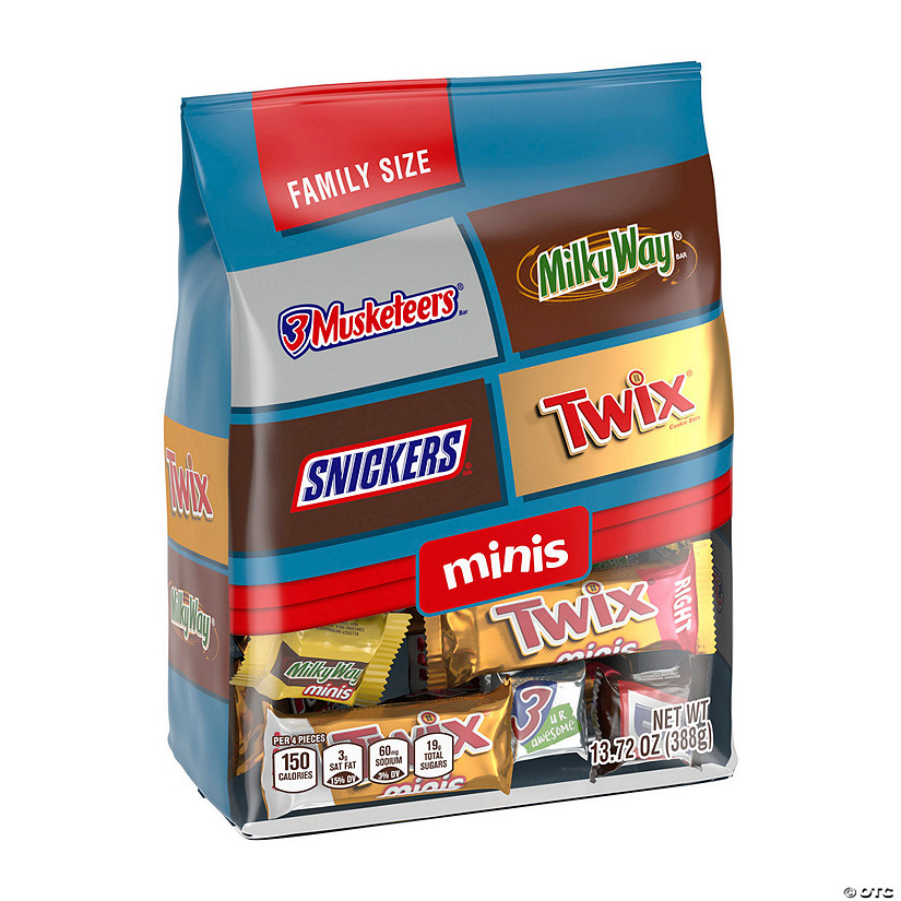 13.72 oz. Mars<sup>&amp;#174;</sup> Classic Chocolate Minis Candy Family Pack - 50 Pc. Image