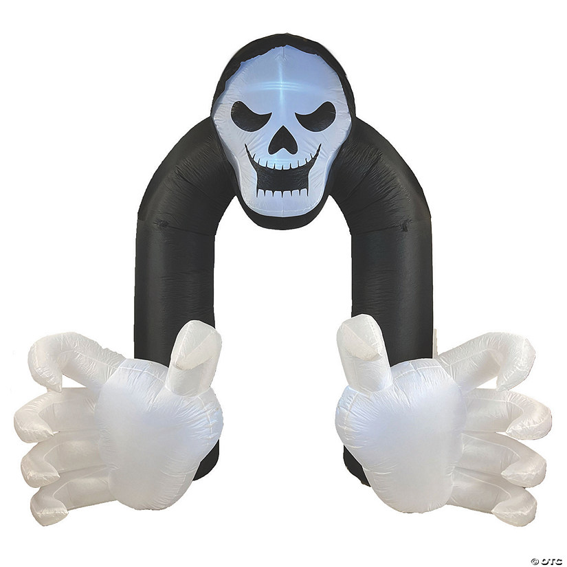 13' Blow Up Inflatable Reaper Archway Outdoor Yard Decoration Image