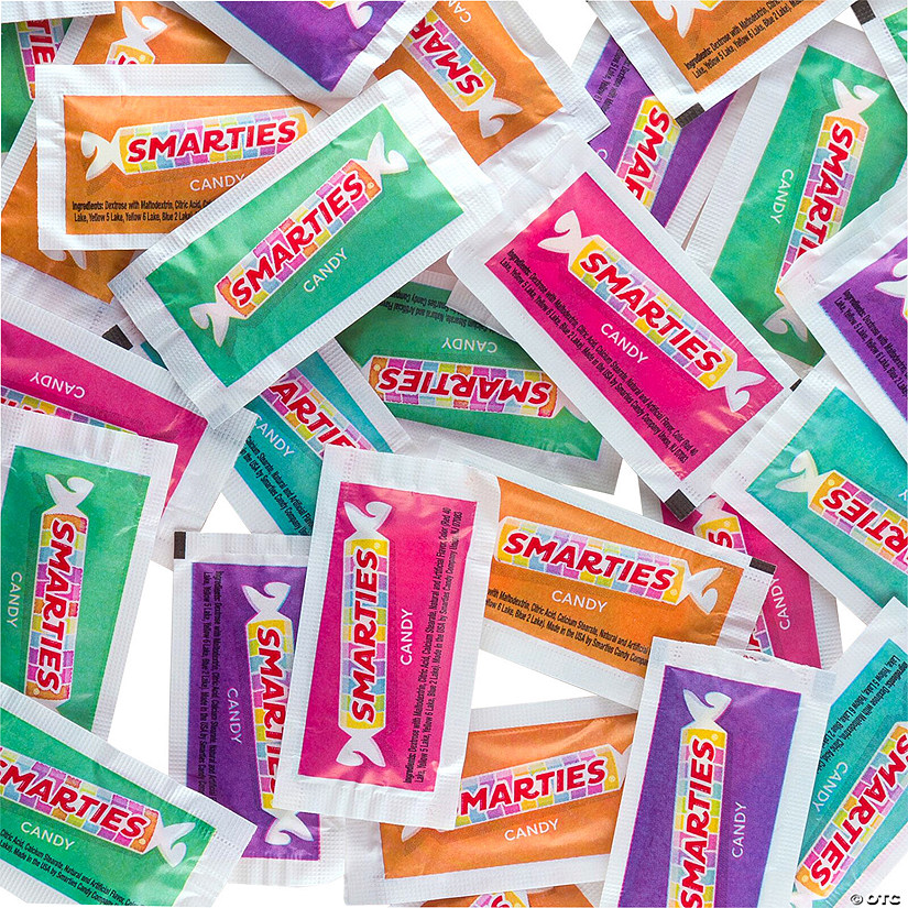 17.75 lbs. Mega Bulk 3000 Pc. Smarties&lt;sup&gt;&amp;#174;&lt;/sup&gt; Classic Hard Candy Rolls Pouch Image