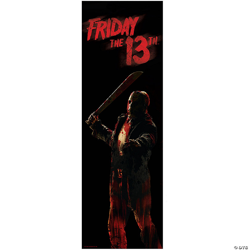 17&quot; x 52&quot; Friday the 13th&amp;#8482; Jason Voorhees Vinyl Door Cover Image
