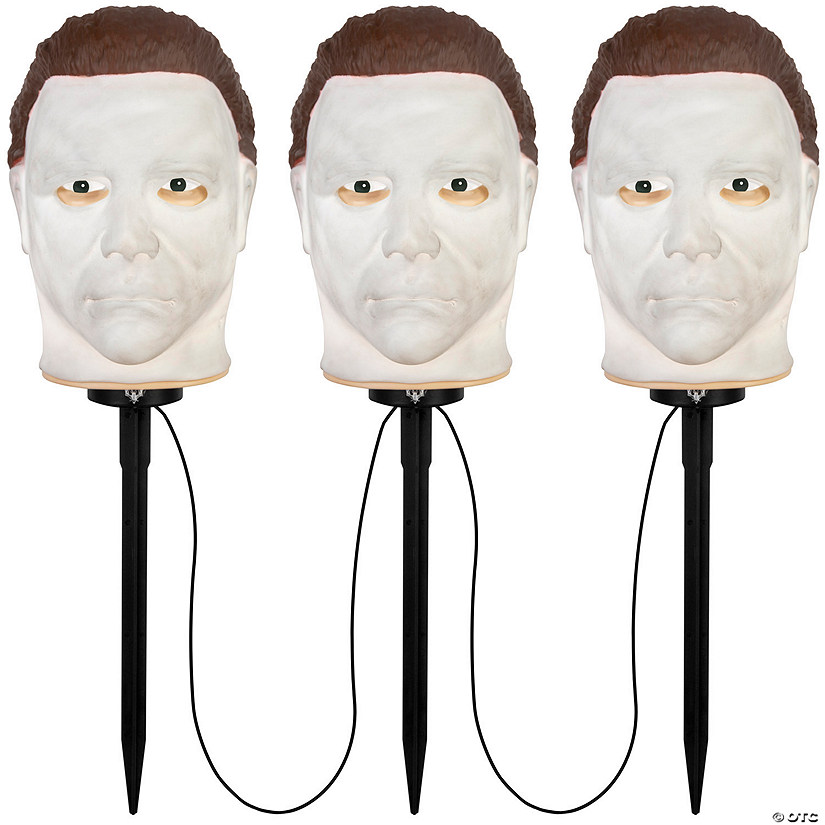 18" Halloween Michael Myers Pathway Yard Stakes with Sound Image