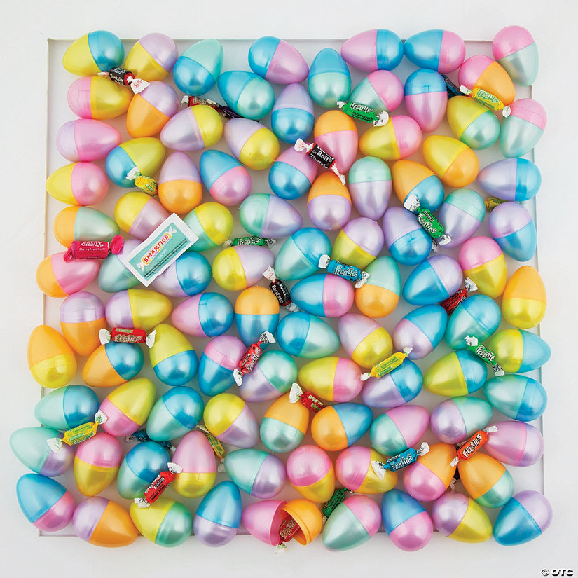2 1/2" Mega Bulk Candy-Filled Plastic Easter Eggs Image