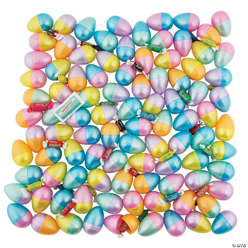 2 1/2" Mega Bulk Candy-Filled Plastic Easter Eggs Image
