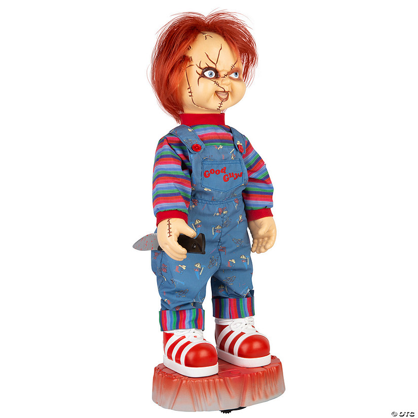 2 Ft. Animated Child&#8217;s Play&#8482; Chucky Halloween Decoration Image