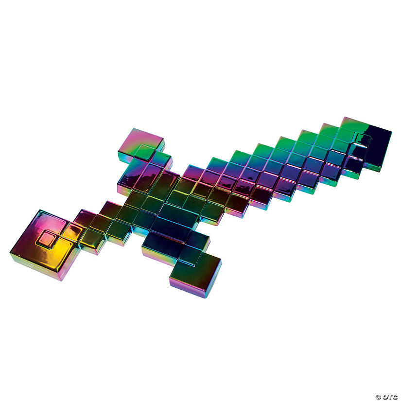20" Minecraft&#8482; Anniversary Netherite Slick Sword Toy Weapon Image