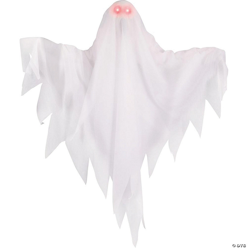 22" Animated Ghost with Light-Up Eyes Halloween Decoration Image