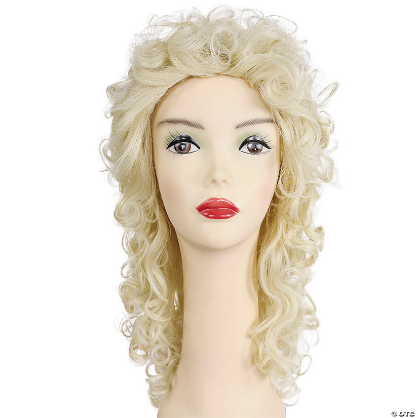 22" Women's Bargain Long-Haired Fancy Curly Wig Image