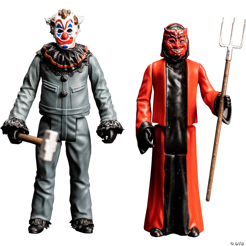 3 3/4" Eli Roth&#8217;s Haunt&#8482; Clown & Devil Figures Set Image