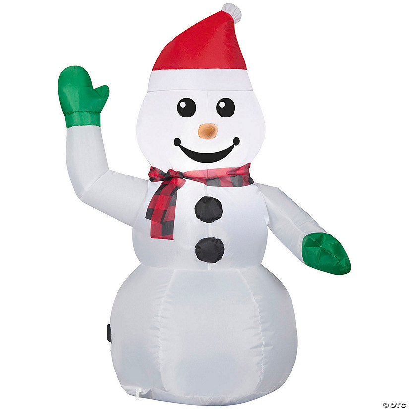 3 Ft. Airblown&amp;#174; Inflatable Snowman Car Buddy Decoration Image