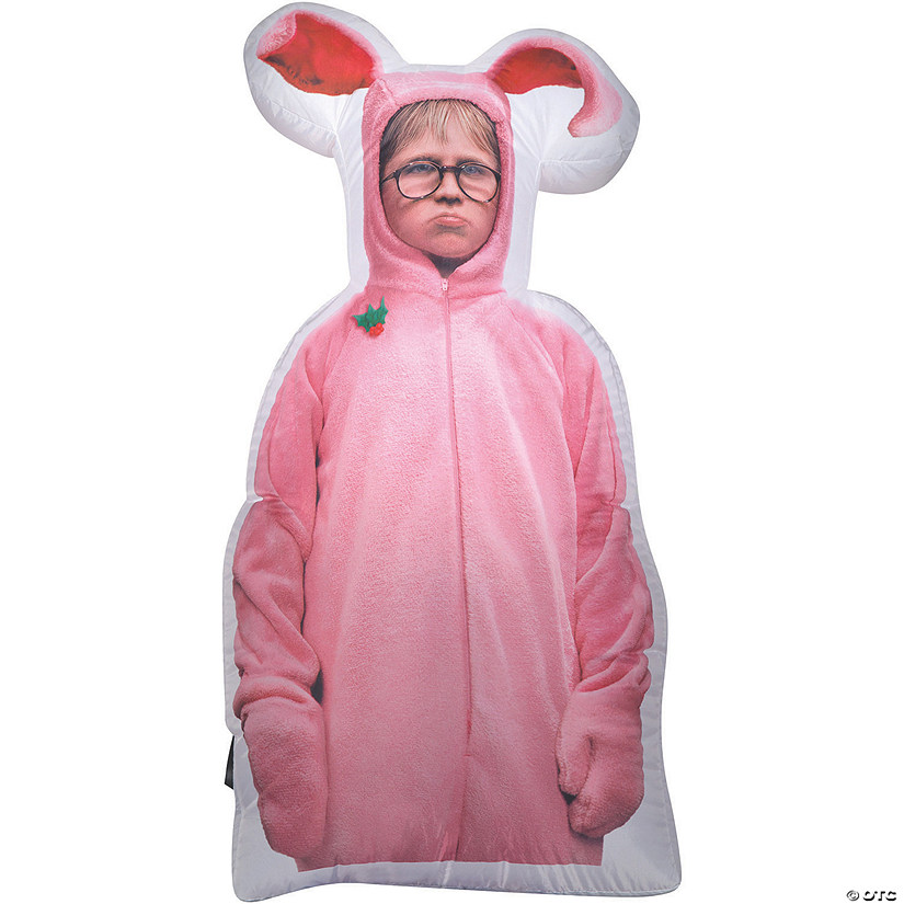 3 Ft. Blow-Up Inflatable A Christmas Story Ralphie with Built-In LED Lights Car Buddy Decoration Image