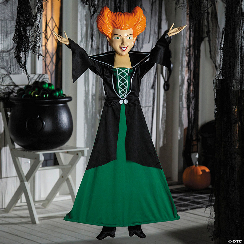3 Ft. Hocus Pocus&amp;#8482; Winifred Sanderson Medium Posable Hanging Halloween Decoration Image