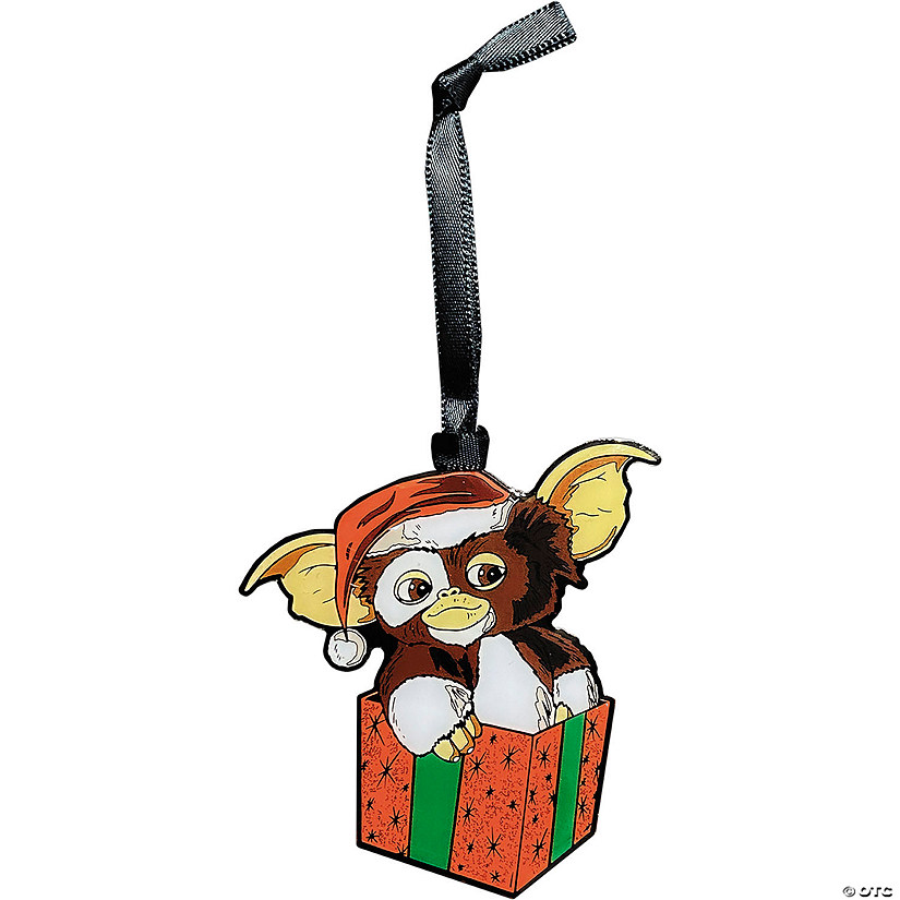 3" Holiday Horrors Gremlins&#8482; Gizmo Metal Full-Color Ornament Image
