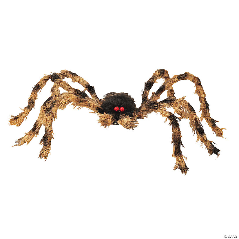 30" Posable Tarantula Halloween D&#233;cor Image