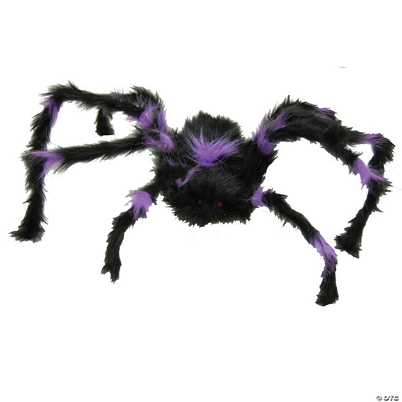 33" Hairy Poseable Spider Decoration Image