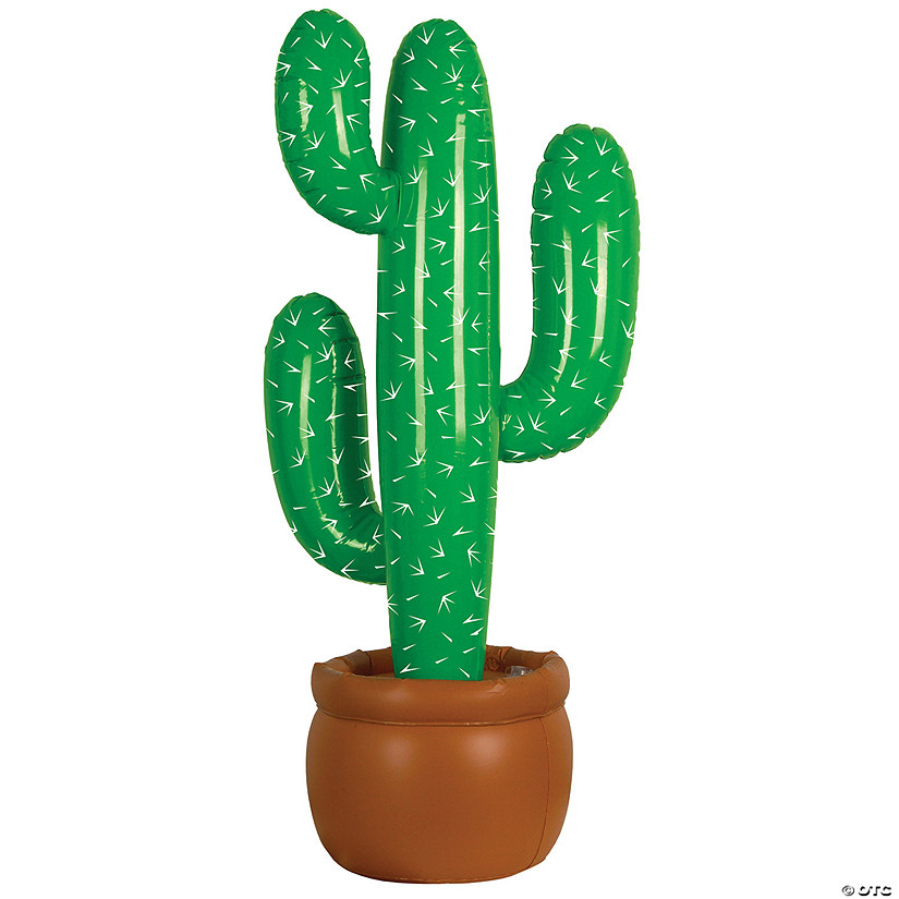 34&quot; Inflatable Cactus Decoration Image
