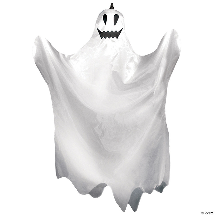 35" Animated Hanging Flying Ghost Decoration Image