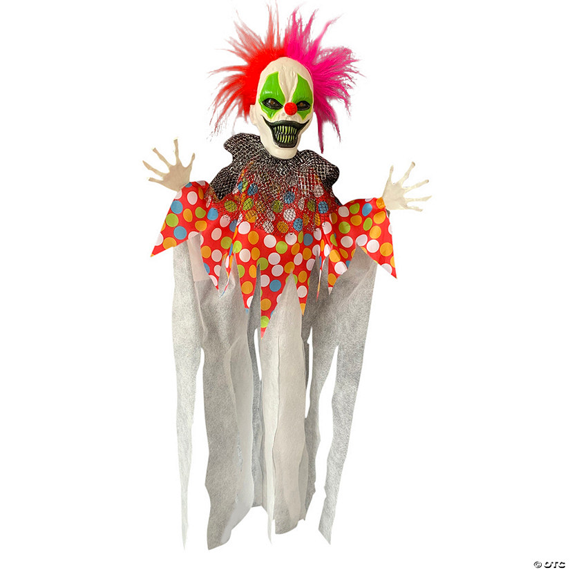 35" Hanging Clown Decoration Image