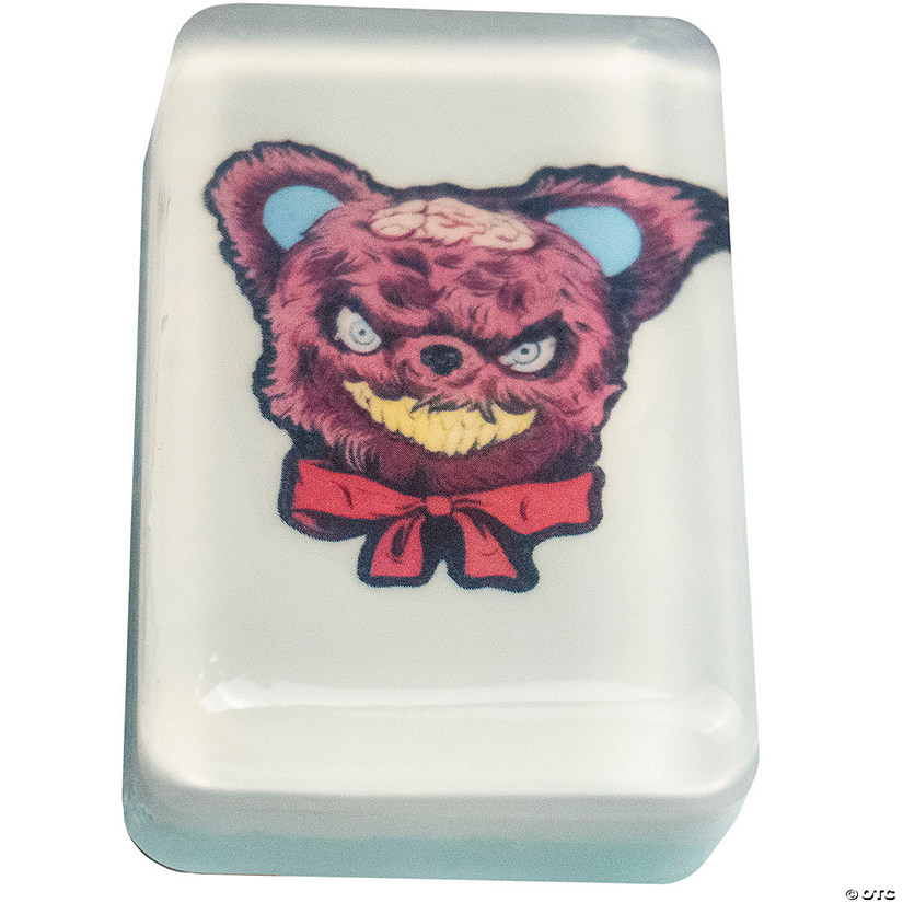 4.5 oz. Krampus&#8482; Teddy Image Soap Bar with Balsam & Cedar Scent Image