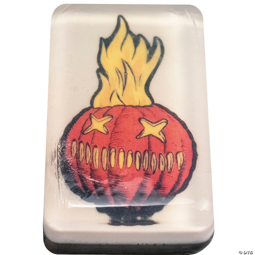 4.5 oz. Trick &#8217;r Treat&#8482; Sam O&#8217; Lantern Soap Bar with Blood Orange Scent Image