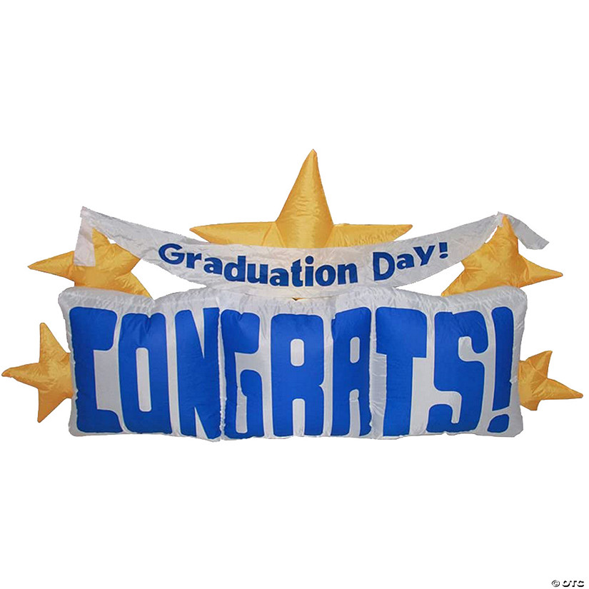 4' Congrats Graduation Inflate 4' Image