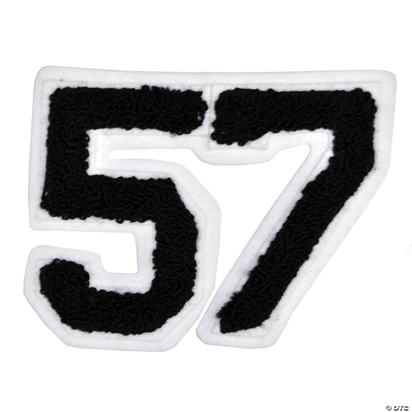 4" Patch Numbers Image
