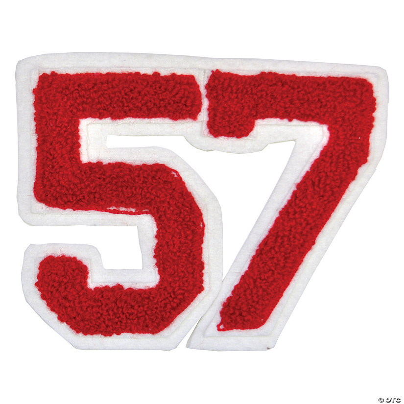 4" Patch Numbers Image